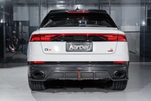 สปอยเลอร์หลังคา Carbon Fiber Audi SQ8 Q8 ทรง Karbel ปี 2019-ON