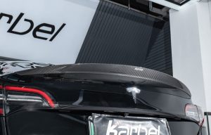 สปอยเลอร์ Carbon Fiber Tesla Model 3 / Performance Sedan ทรง Karbel