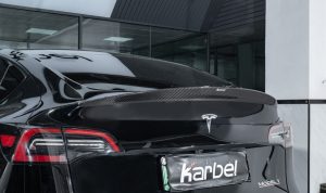 สปอยเลอร์ Carbon Fiber Tesla Model Y / Performance ทรง Karbel