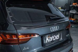 สปอยเลอร์ Carbon Fiber Audi A4 allroad B9 / B9.5 ทรง Karbel ปี 2020-ON