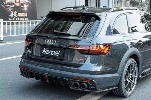 สปอยเลอร์ Carbon Fiber Audi A4 allroad B9 / B9.5 ทรง Karbel ปี 2020-ON