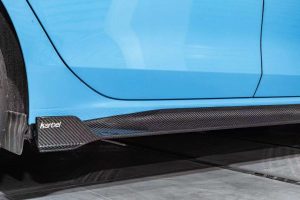 สเกิร์ตข้าง Carbon Fiber Volkswagen Golf GTI / R-line MK8 MK8.5 ทรง Karbel Dry Carbon