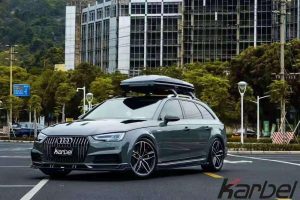 ชิ้นตกแต่งคาร์บอน Carbon Fiber Audi A4 Allroad B9 ทรง Karbel ปี 2017-2019