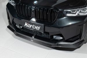 ชิ้นตกแต่งคาร์บอน Carbon Fiber BMW X4M/C F98 X3M/C F97 LCI ทรง Karbel