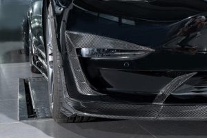 ชิ้นตกแต่งคาร์บอน Carbon Fiber Tesla Model 3 / Performance ทรง Karbel