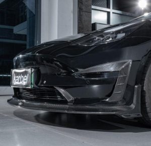 ชิ้นตกแต่งคาร์บอน Carbon Fiber Tesla Model 3 / Performance ทรง Karbel
