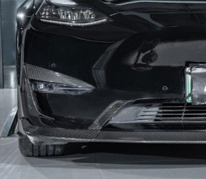 ชิ้นตกแต่งคาร์บอน Carbon Fiber Tesla Model Y / Performance ทรง Karbel
