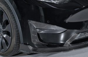ชิ้นตกแต่งคาร์บอน Carbon Fiber Tesla Model Y / Performance ทรง Karbel