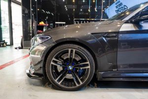 ซุ้มล้อ-แก้มข้าง Carbon Fiber BMW F87 M2 M2C ทรง Karbel