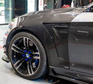 ซุ้มล้อ-แก้มข้าง Carbon Fiber BMW F87 M2 M2C ทรง Karbel