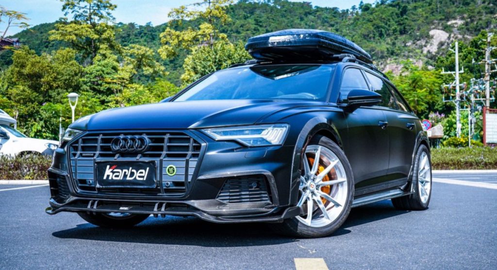ชุดแต่งรอบคัน Carbon Fiber Audi A6 Allroad C8 ทรง Karbel Ver.1 ปี 2020-ON