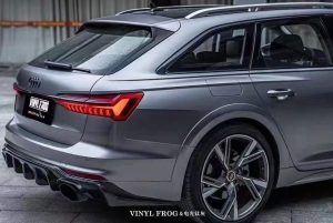 ดิฟฟิวเซอร์ Carbon Fiber Audi A6 Allroad C8 ทรง Karbel V1 ปี 2020-ON