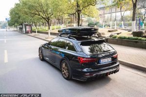 ดิฟฟิวเซอร์ Carbon Fiber Audi A6 Allroad C8 ทรง Karbel V2 ปี 2020-ON