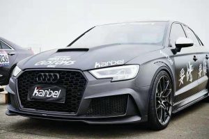ฝากระโปรงหน้า Carbon Fiber Audi RS3 S3 A3 8V/8V.5 ทรง Karbel V1