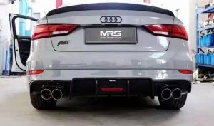 ดิฟฟิวเซอร์ Carbon Fiber Audi S3 A3 S-line 8.5V Sedan ทรง Karbel V2 S-Line ปี 2017-2020
