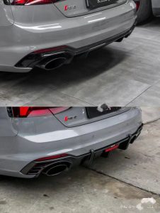 ดิฟฟิวเซอร์ Carbon Fiber Audi RS5 B9 ทรง Karbel ปี 2017-2019