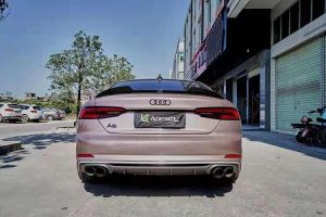 สปอยเลอร์ Carbon Fiber Audi RS5 S5 A5 B9 B9.5 2 Door Coupe ทรง Karbel V2 ปี 2017-2025