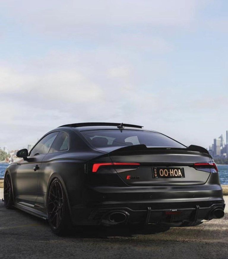 Rear Spoiler Carbon Fiber Audi RS5 S5 A5 B9 B9.5 2 Door Coupe style Karbel V2 year 2017-2025