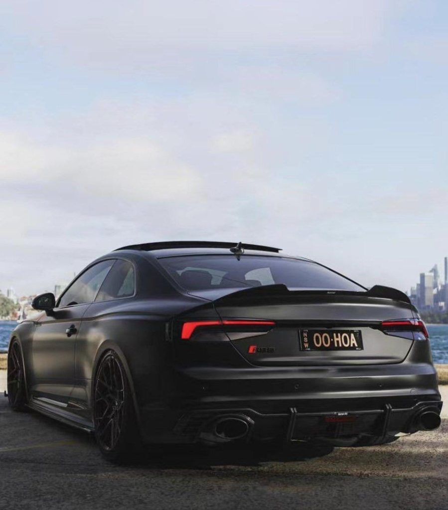 สปอยเลอร์ Carbon Fiber Audi RS5 S5 A5 B9 B9.5 2 Door Coupe ทรง Karbel V2 ปี 2017-2025