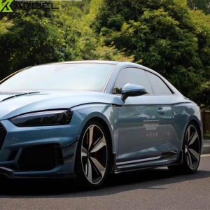 สเกิร์ตข้าง Carbon Fiber Audi RS5 B9 ทรง Karbel ปี 2017-2019