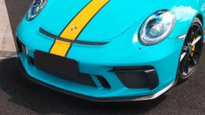 ชายสเกิร์ตข้าง Carbon Fiber Porsche 911 991.2 GT3 ทรง Karbel