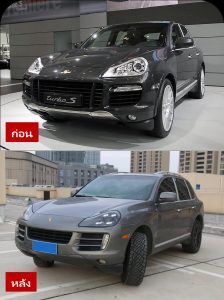 ไฟหน้า LED ทรง 2023 PDLS สำหรับ Porsche Cayenne โฉม 957 ปี 2007-2010