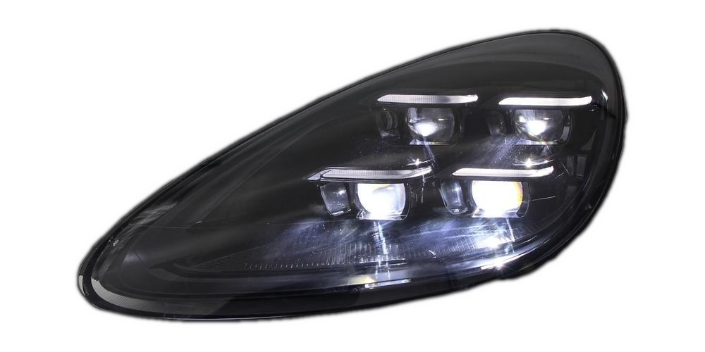 ไฟหน้า LED ทรง 2025 PDLS สำหรับ Porsche Cayenne โฉม 958.1 ปี 2011-2014