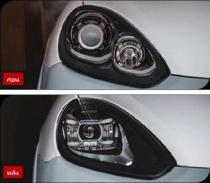 ไฟหน้า LED ทรง 2020 สำหรับ Porsche Cayenne โฉม 958.2 ปี 2015-2017