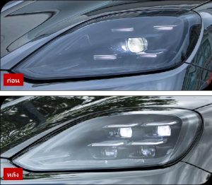 ไฟหน้า LED ทรง 2025 PDLS สำหรับ Porsche Cayenne โฉม 9Y0.2 ปี 2024-Now