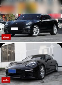 ไฟหน้า LED ทรง 2023 PDLS สำหรับ Porsche Panamera โฉม 970.2 ปี 2014-2016