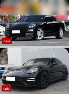 ไฟหน้า LED ทรง 2025 PDLS สำหรับ Porsche Panamera โฉม 970.2 ปี 2014-2016