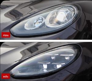 ไฟหน้า LED ทรง 2025 PDLS สำหรับ Porsche Panamera โฉม 970.2 ปี 2014-2016
