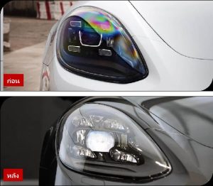 ไฟหน้า LED ทรง 2023 PDLS สำหรับ Porsche Panamera โฉม 971 ปี 2017-2023