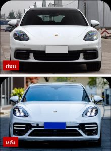ไฟหน้า LED ทรง 2025 PDLS สำหรับ Porsche Panamera โฉม 971 ปี 2017-2023