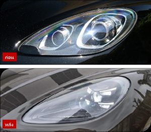 ไฟหน้า LED ทรง 2023 PDLS สำหรับ Porsche Macan โฉม 95B.1 ปี 2014-2017
