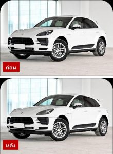 ไฟหน้า LED ทรง 2023 PDLS สำหรับ Porsche Macan โฉม 95B.2 ปี 2018-2021