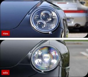 ไฟหน้า LED ทรง 2023 PDLS สำหรับ Porsche 911 โฉม 997.2 ปี 2008-2011