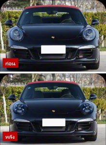 ไฟหน้า LED ทรง 2023 PDLS สำหรับ Porsche 911 โฉม 991.1 ปี 2012-2015