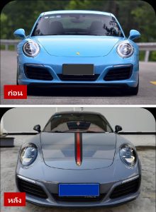 ไฟหน้า LED ทรง 2023 PDLS สำหรับ Porsche 911 โฉม 991 ปี 2012-2018