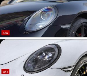 ไฟหน้า LED ทรง 2025 PDLS สำหรับ Porsche 911 โฉม 991.1 ปี 2012-2015