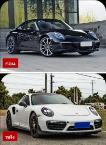 ไฟหน้า LED ทรง 2025 PDLS สำหรับ Porsche 911 โฉม 991.2 ปี 2016-2018