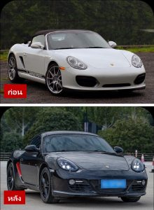 ไฟหน้า LED ทรง 2025 PDLS สำหรับ Porsche Boxster/Cayman โฉม 987 ปี 2009-2012