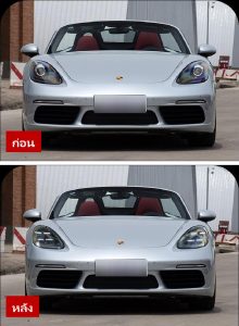 ไฟหน้า LED ทรง 2025 PDLS สำหรับ Porsche 718 โฉม 982 ปี 2016-2023