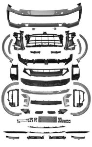 ชุดแต่งรอบคัน บอดี้คิท ทรง 2025 Turbo GT (ชุดเล็ก Simple) สำหรับ Porsche Cayenne โฉม 9Y0.1 ปี 2018-2023 แปลงหน้าเป็นทรง 9Y0.2