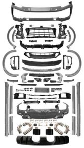 ชุดแต่งรอบคัน บอดี้คิท ทรง 2025 Turbo GT (ชุดเต็ม 1:1) สำหรับ Porsche Cayenne โฉม 9Y0.2 ปี 2024-Now แปลงหน้าเป็นทรง Turbo GT