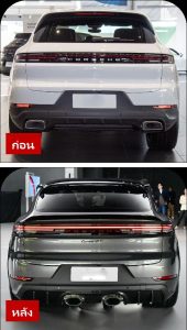 ชุดแต่งรอบคัน บอดี้คิท ทรง 2025 Turbo GT (ชุดเต็ม 1:1) สำหรับ Porsche Cayenne โฉม 9Y0.2 ปี 2024-Now แปลงหน้าเป็นทรง Turbo GT