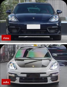 ชุดแต่งรอบคัน บอดี้คิท ทรง 2025 GTS (ชุดเล็ก Simple) สำหรับ Porsche Panamera โฉม 971 ปี 2017-2023 แปลงหน้าเป็นทรง 976