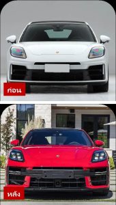 ชุดแต่งรอบคัน บอดี้คิท ทรง 2025 GTS สำหรับ Porsche Panamera โฉม 976 ปี 2024-Now แปลงหน้าเป็นทรง SD