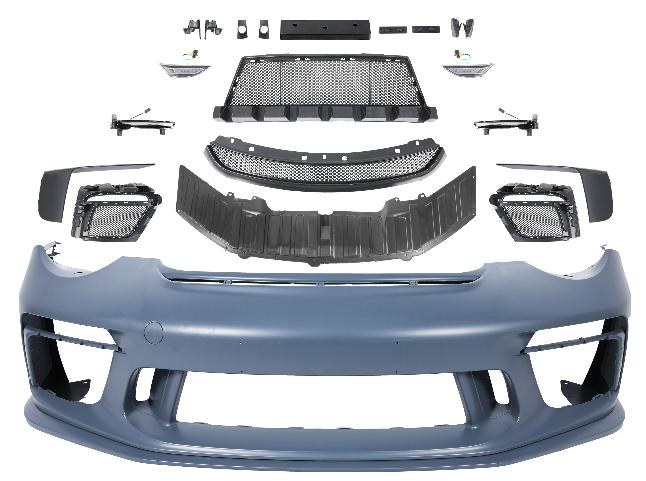 ชุดแต่งรอบคัน บอดี้คิท ทรง 2018 GT3 สำหรับ Porsche 911 โฉม 997 ปี 2004-2011 แปลงหน้าเป็นทรง 991.2 GT3