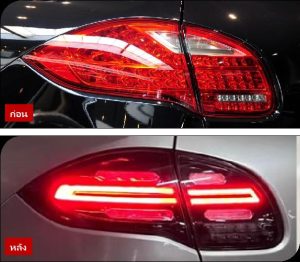 ไฟท้าย LED ทรง 2016 สำหรับ Porsche Cayenne โฉม 958.1 ปี 2011-2014